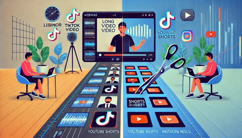 repurpose long video into short clips