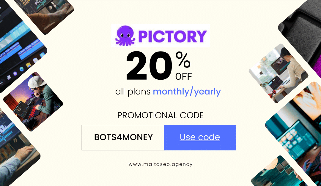 Pictory Discount Code — Get 20% OFF