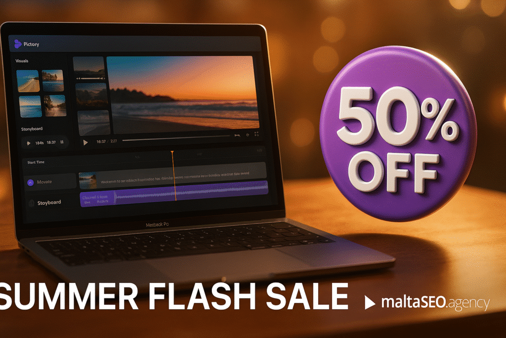 Pictory 50% OFF Only From July 7 to 13, 2025